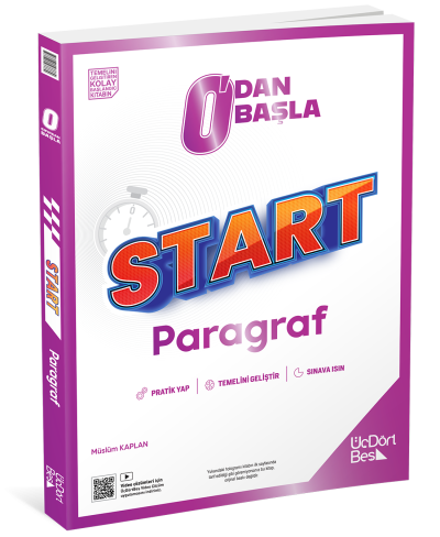 Sıfırdan Başla Start Paragraf ÜçDörtBeş Yayınları Panda Fotokopi & Baskı Merkezi