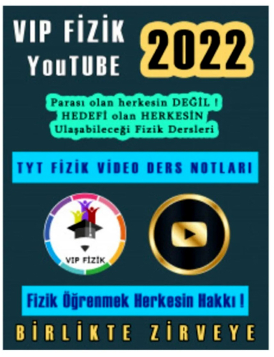 2022 Güncel TYT VİP FİZİK Video Serisi