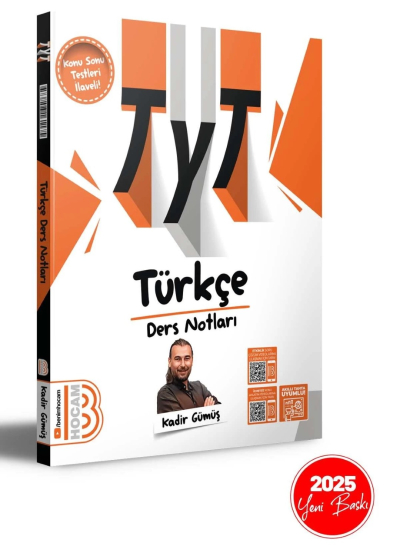 TYT Türkçe Ders Notları Benim Hocam Yayınları