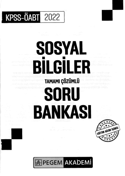 SOSYAL BİLGİLER TAMAMI ÇÖZÜMLÜ SORU BANKASI Panda Fotokopi & Baskı Merkezi