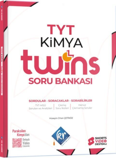 TYT Twins Kimya Soru Bankası KR Akademi Yayınları Panda Fotokopi & Baskı Merkezi