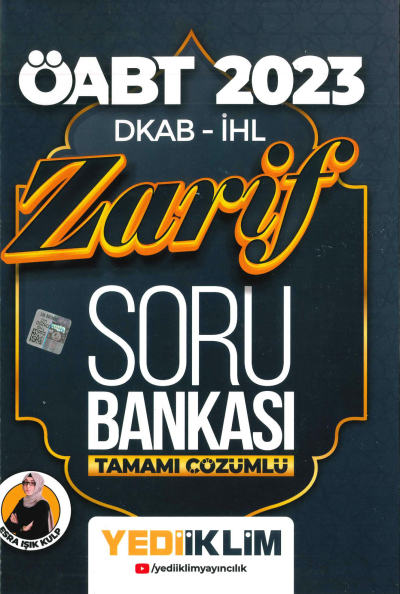 ZARİF SORU BANKASI TAMAMI ÇÖZÜMLÜ Panda Fotokopi & Baskı Merkezi