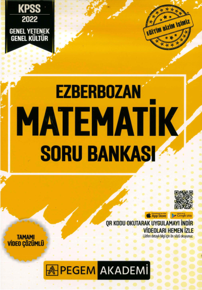 EZBERBOZAN MATEMATİK ÇÖZÜMLÜ SORU BANKASI Panda Fotokopi & Baskı Merkezi