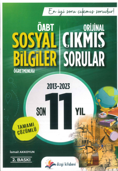 ÖABT SOSYAL BİLGİLER ÖĞRETMENLİĞİ SON 11 YIL ÇIKMIŞ SORULAR ÇÖZÜMLÜ (2013-2023) Panda Fotokopi & Baskı Merkezi