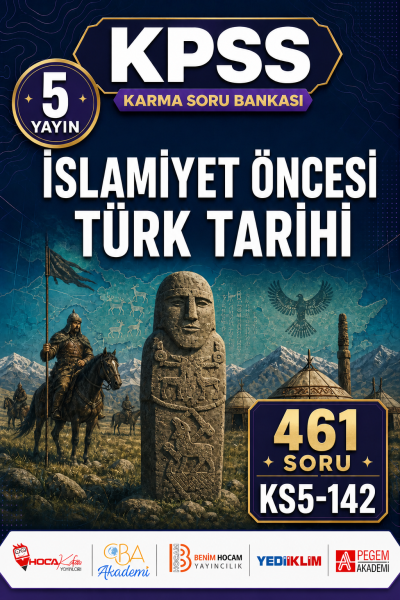 İslamiyet Öncesi Türk Tarihi 5 Yayın 461 Soru Panda Fotokopi & Baskı Merkezi