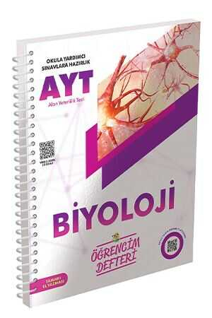 AYT Biyoloji Öğrencim Defteri Murat Yayınları (Tamamı El Yazması) Panda Fotokopi & Baskı Merkezi