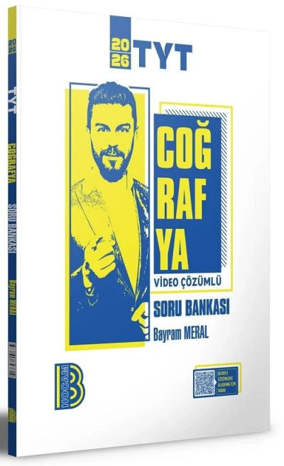 2026 YKS TYT Coğrafya Soru Bankası Çözümlü Bayram Meral Benim Hocam Yayınları Panda Fotokopi & Baskı Merkezi