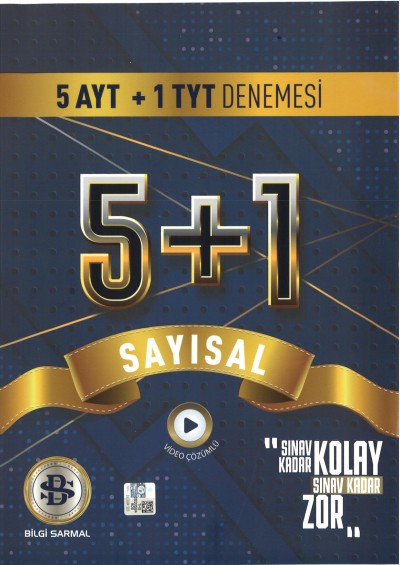 Sayısal 5AYT+1TYT Sarmal Deneme Panda Fotokopi & Baskı Merkezi