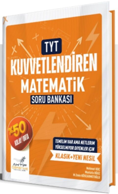 TYT Matematik Kuvvetlendiren Soru Bankası Aktif Öğrenme Yayınları Panda Fotokopi & Baskı Merkezi