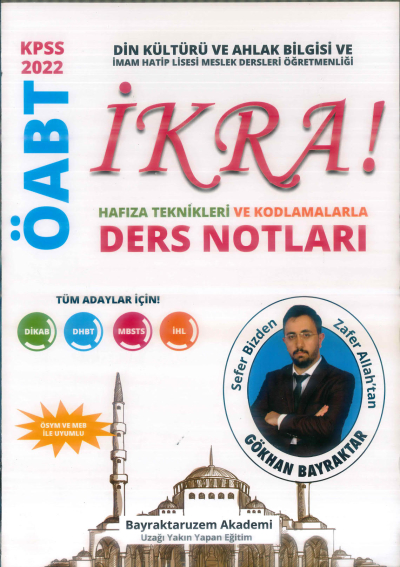 İKRA HAFIZA TEKNİKLERİ VE KODLAMALARLA DERS NOTLARI TÜM ADAYLAR İÇİN