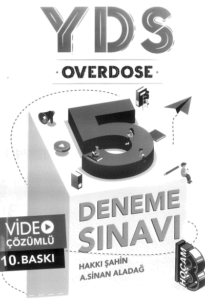 OVERDOSE YDS 5 DENEME SINAVI Panda Fotokopi & Baskı Merkezi