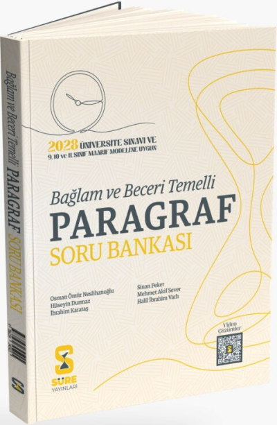 Paragraf Bağlam ve Beceri Temelli Soru Bankası Süre Yayınları Panda Fotokopi & Baskı Merkezi