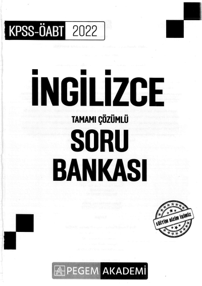 TAMAMI ÇÖZÜMLÜ SORU BANKASI Panda Fotokopi & Baskı Merkezi