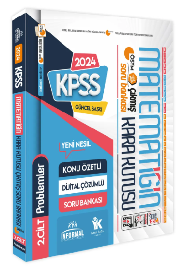 MATEMATİĞİN KARA KUTUSU ÇIKMIŞ SORU BANKASI 2. CİLT (PROBLEMLER) Panda Fotokopi & Baskı Merkezi