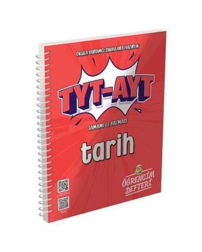 TYT AYT Tarih Öğrencim Defter Murat Yayınları Panda Fotokopi & Baskı Merkezi