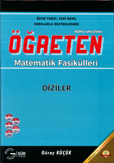 TYT-AYT ÖĞRETEN MATEMATİK DİZİLER KONU ANLATIMLI Panda Fotokopi & Baskı Merkezi