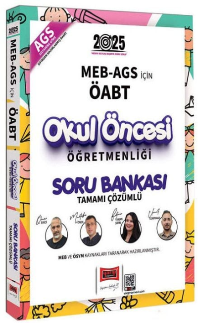 2025 MEB AGS İçin ÖABT Okul Öncesi Öğretmenliği Tamamı Çözümlü Soru Bankası Yargı Yayınları Panda Fotokopi & Baskı Merkezi