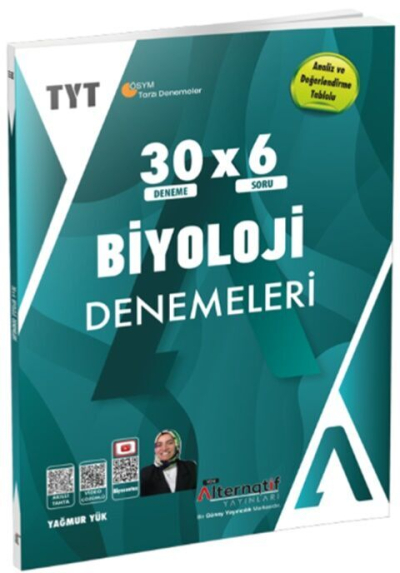 TYT Biyoloji 30 x 6 Branş Denemeleri Alternatif Yayınları Panda Fotokopi & Baskı Merkezi