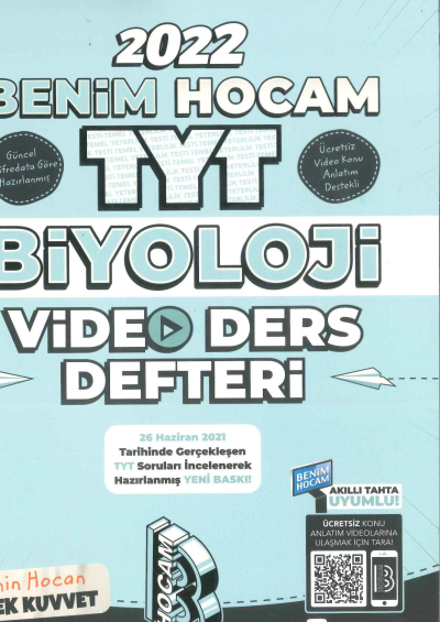 TYT Biyoloji Video Ders Notları Panda Fotokopi & Baskı Merkezi