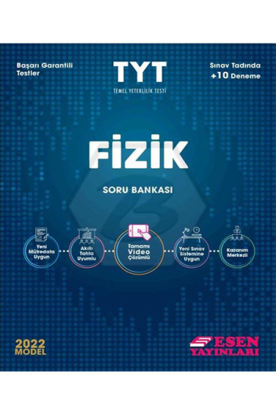 TYT Fizik Soru Bankası Esen Yayınları