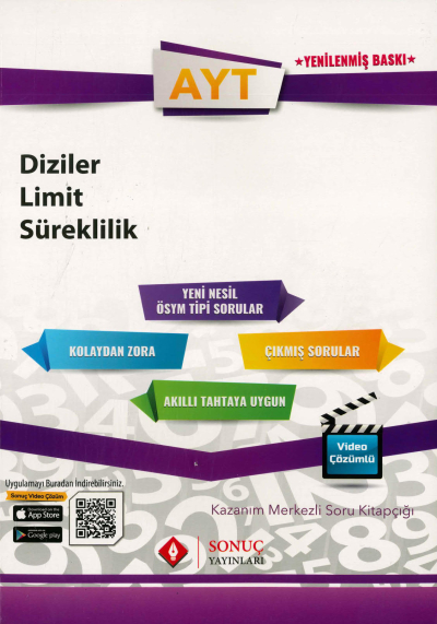 AYT DİZİLER LİMİT SÜREKLİLİK SORU KİTAPÇIĞI Panda Fotokopi & Baskı Merkezi