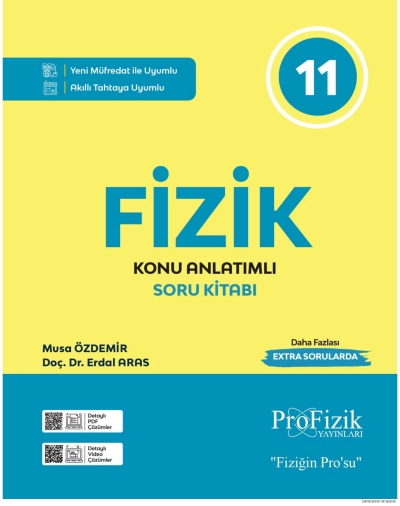 11. Sınıf Fizik Konu Anlatımlı Soru Kitabı ProFizik Yayınları Panda Fotokopi & Baskı Merkezi