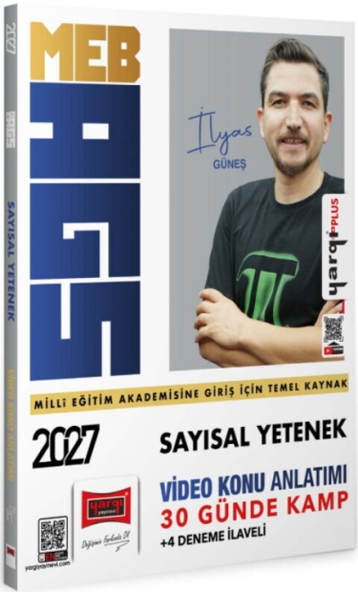 MEB-AGS Sayısal Yetenek 30 Günde Kamp Video Konu Anlatımı Yargı Yayınları Panda Fotokopi & Baskı Merkezi