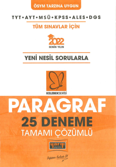KELEBEK SERİSİ 25 PARAGRAF DENEMESİ Panda Fotokopi & Baskı Merkezi