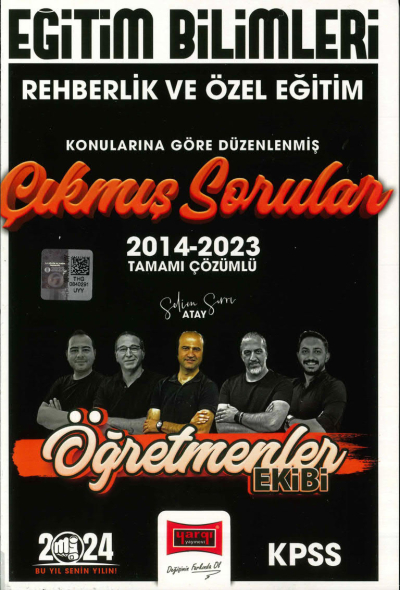 REHBERLİK VE ÖZEL EĞİTİM 2014-2023 TAMAMI ÇÖZÜMLÜ ÇIKMIŞ SORULAR (ÖĞRETMENLER EKİBİ) Panda Fotokopi & Baskı Merkezi
