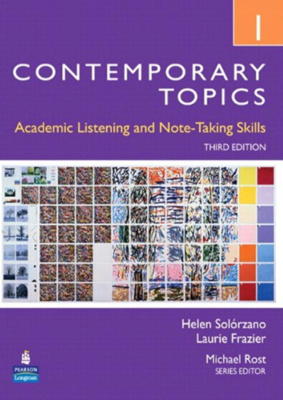 Contemporary Topics 1: Academic Listening and Note-Taking Skills Panda Fotokopi & Baskı Merkezi