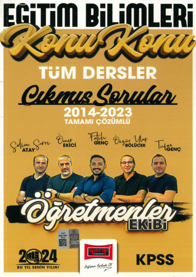 KONU KONU ÇIKMIŞ SORULAR 2014-2023 TAMAMI ÇÖZÜMLÜ ÖĞRETMENLER EKİBİ Panda Fotokopi & Baskı Merkezi