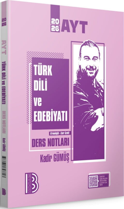 2026 AYT Türk Dili ve Edebiyatı Ders Notları Benim Hocam Panda Fotokopi & Baskı Merkezi