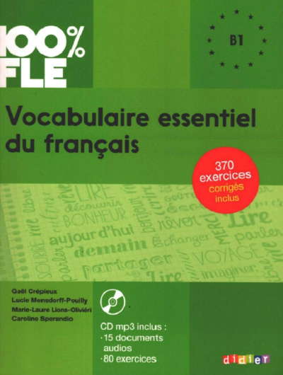 100% FLE Vocabulaire Essentiel Du Français B1 Panda Fotokopi & Baskı Merkezi