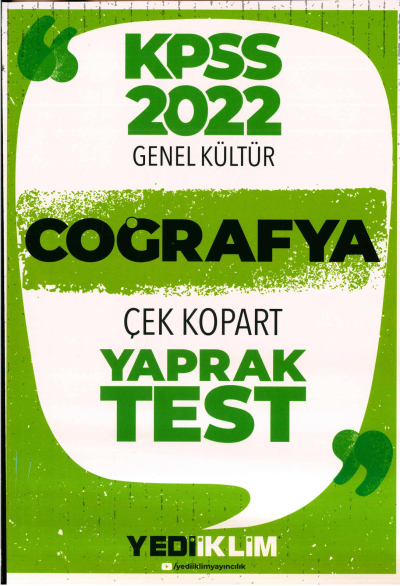 COĞRAFYA ÇEK KOPART