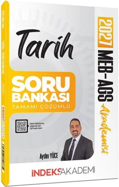 MEB-AGS Akademisi Tarih Soru Bankası Çözümlü Aydın Yüce İndeks Akademi Yayıncılık Panda Fotokopi & Baskı Merkezi