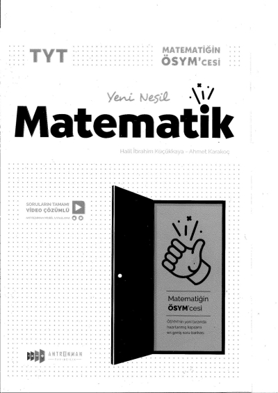 TYT Yeni Nesil Matematik Video Çözümlü Soru Bankası
