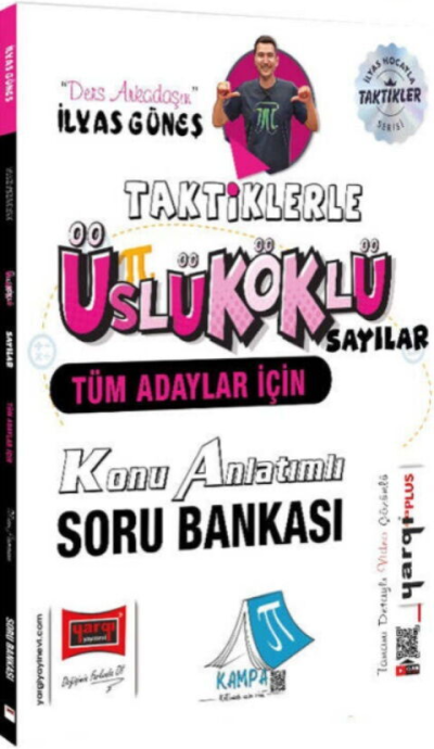 Tüm Adaylar İçin Taktiklerle Üslü Köklü Sayılar Konu Anlatımlı Soru Bankası Yargı Yayınları Panda Fotokopi & Baskı Merkezi