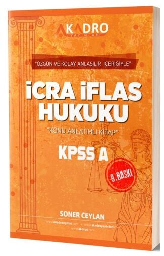 A Kadro Yayınları KPSS A Grubu İcra İflas Hukuku Konu Anlatımlı Panda Fotokopi & Baskı Merkezi