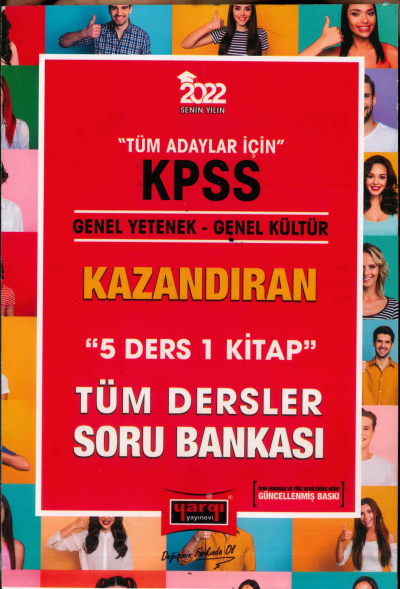 KAZANDIRAN SERİSİ TEK KİTAP GKGY SORU BANKASI 5 DERS 1 KİTAP