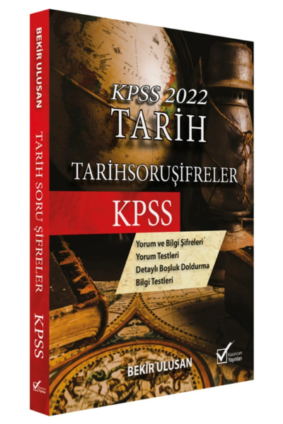 TARİH SORU ŞİFRELER-BEKİR ULUSAN (YORUM BİLGİ-BOŞLUK DOL. BİLGİ TEST) Panda Fotokopi & Baskı Merkezi