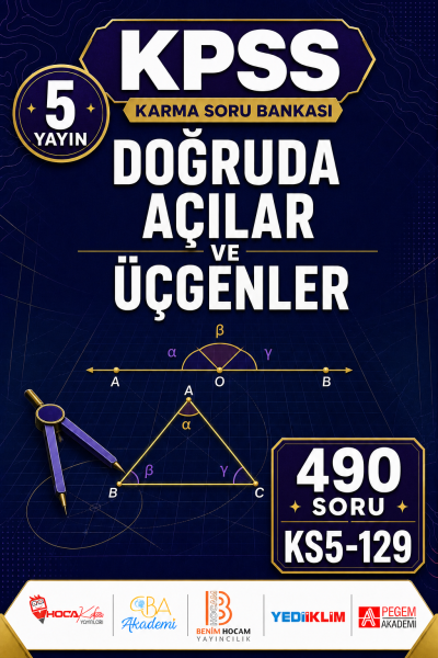 Doğruda Açılar ve Üçgenler 5 Yayın 490 Soru