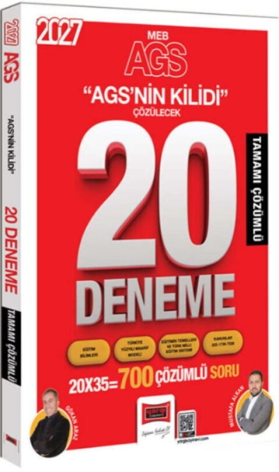 MEB AGS Tüm Dersler AGS nin Kilidi Tamamı Çözümlü 20 Deneme Yargı Yayınları Panda Fotokopi & Baskı Merkezi