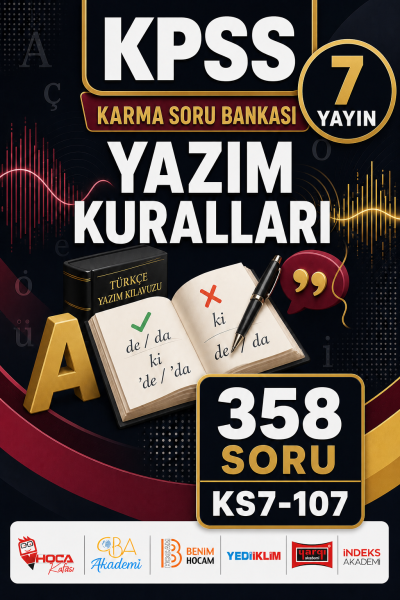 Yazım Kuralları 7 Yayın 358 Soru Panda Fotokopi & Baskı Merkezi