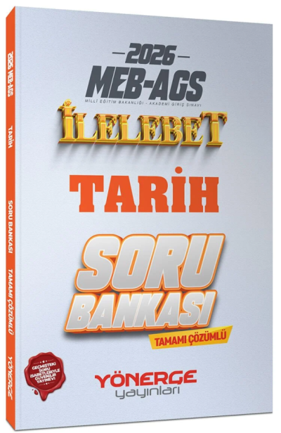 2026 MEB-AGS Tarih İlelebet Soru Bankası Çözümlü Yönerge Yayınları Panda Fotokopi & Baskı Merkezi