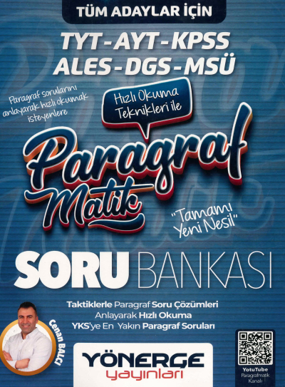 PARAGRAFMATİK HIZLI OKUMA TEKNİKLERİYLE SORU BANKASI YENİ NESİL Panda Fotokopi & Baskı Merkezi