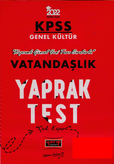 VATANDAŞLIK YAPRAK TEST Panda Fotokopi & Baskı Merkezi