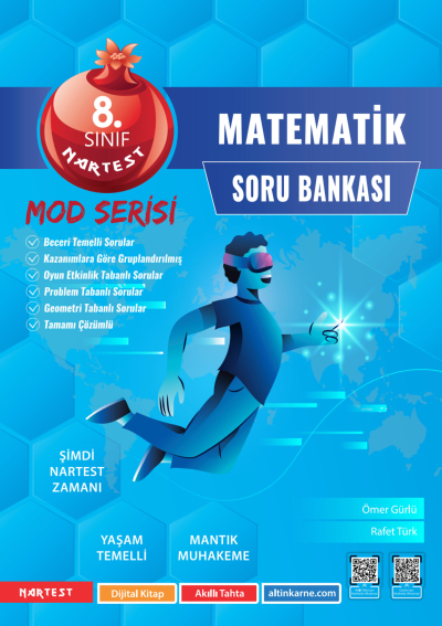 8. Sınıf Mod Matematik Soru Bankası Nartest Yayınları Panda Fotokopi & Baskı Merkezi