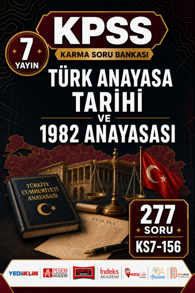 Türk Anayasa Tarihi ve 1982 Anayasası 7 Yayın 277 Soru Panda Fotokopi & Baskı Merkezi