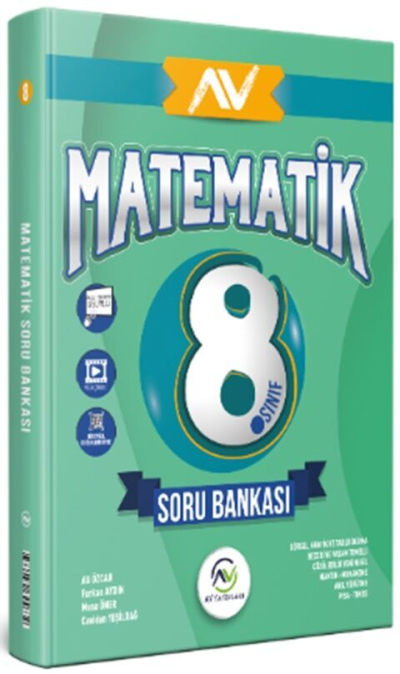 8. Sınıf LGS Matematik Soru Bankası Av Yayınları Panda Fotokopi & Baskı Merkezi
