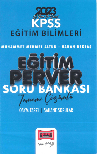 EĞİTİM PERVER TAMAMI ÇÖZÜMLÜ SORU BANKASI